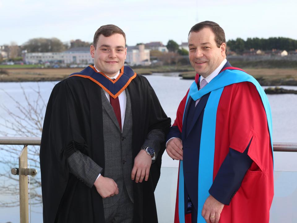 GMIT Graduate and father