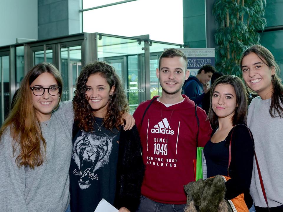 International students at GMIT Galway