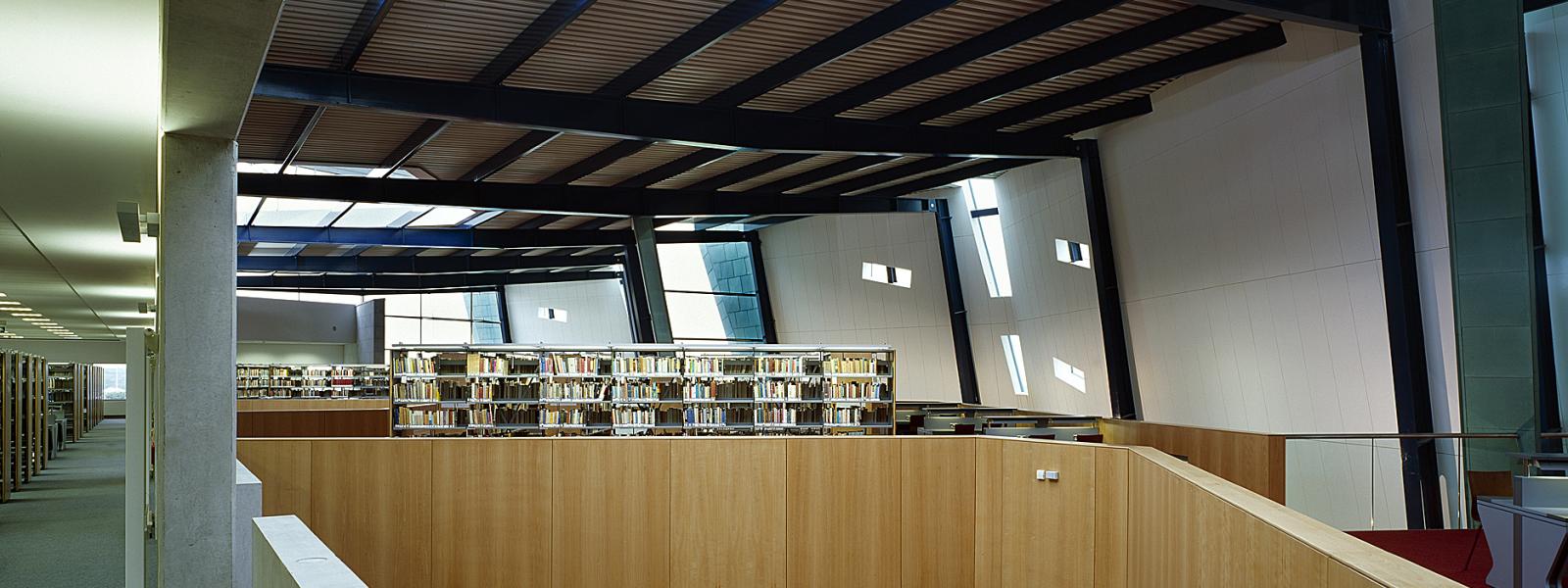 Upper floor of GMIT Galway library