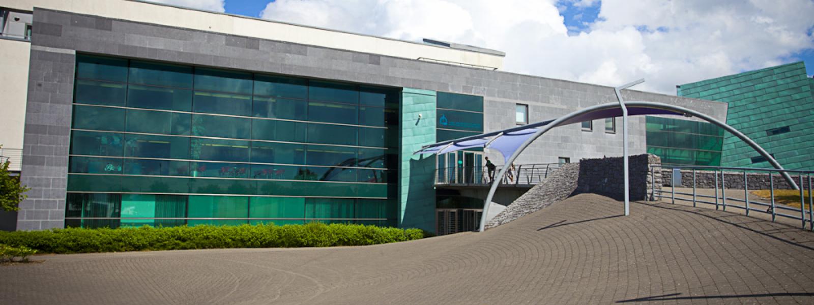 Pedestrian entrance at GMIT Galway campus