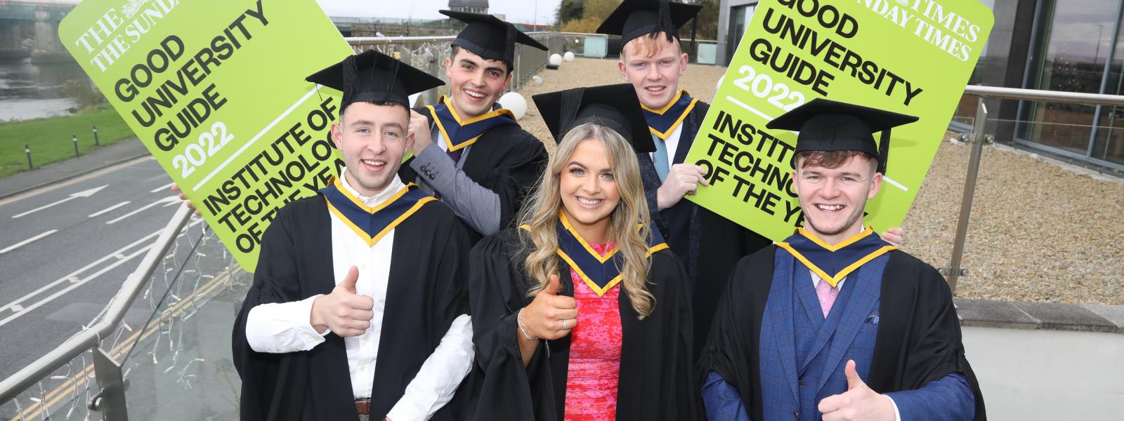 GMIT Galway students at Graduation