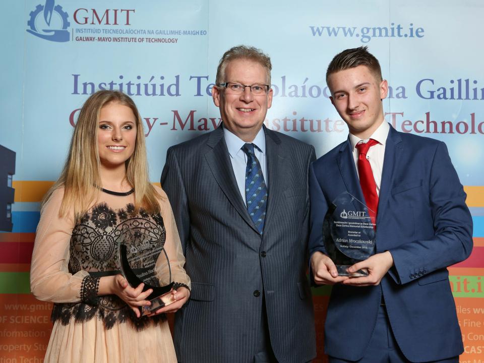 GMIT Scholarship recipients