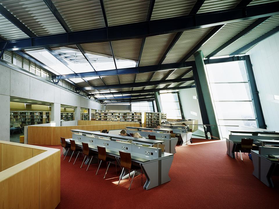 Upper floor at GMIT Galway campus library