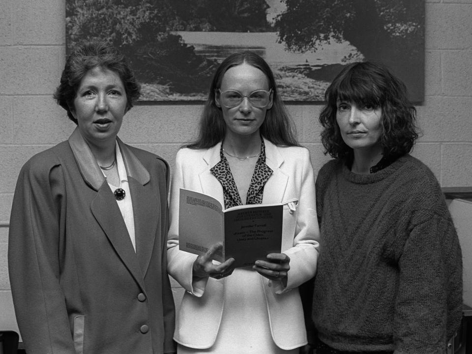 Book launch in GMIT in 1989